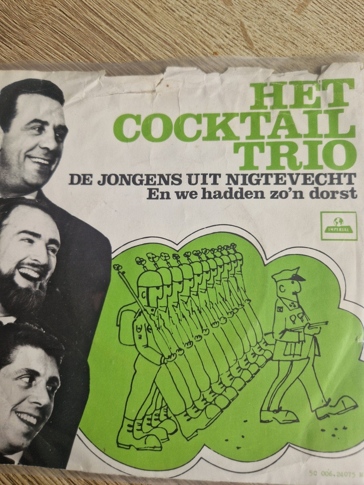 cocktail trio., Ophalen of Verzenden, Gebruikt, Overige formaten, Levenslied of Smartlap