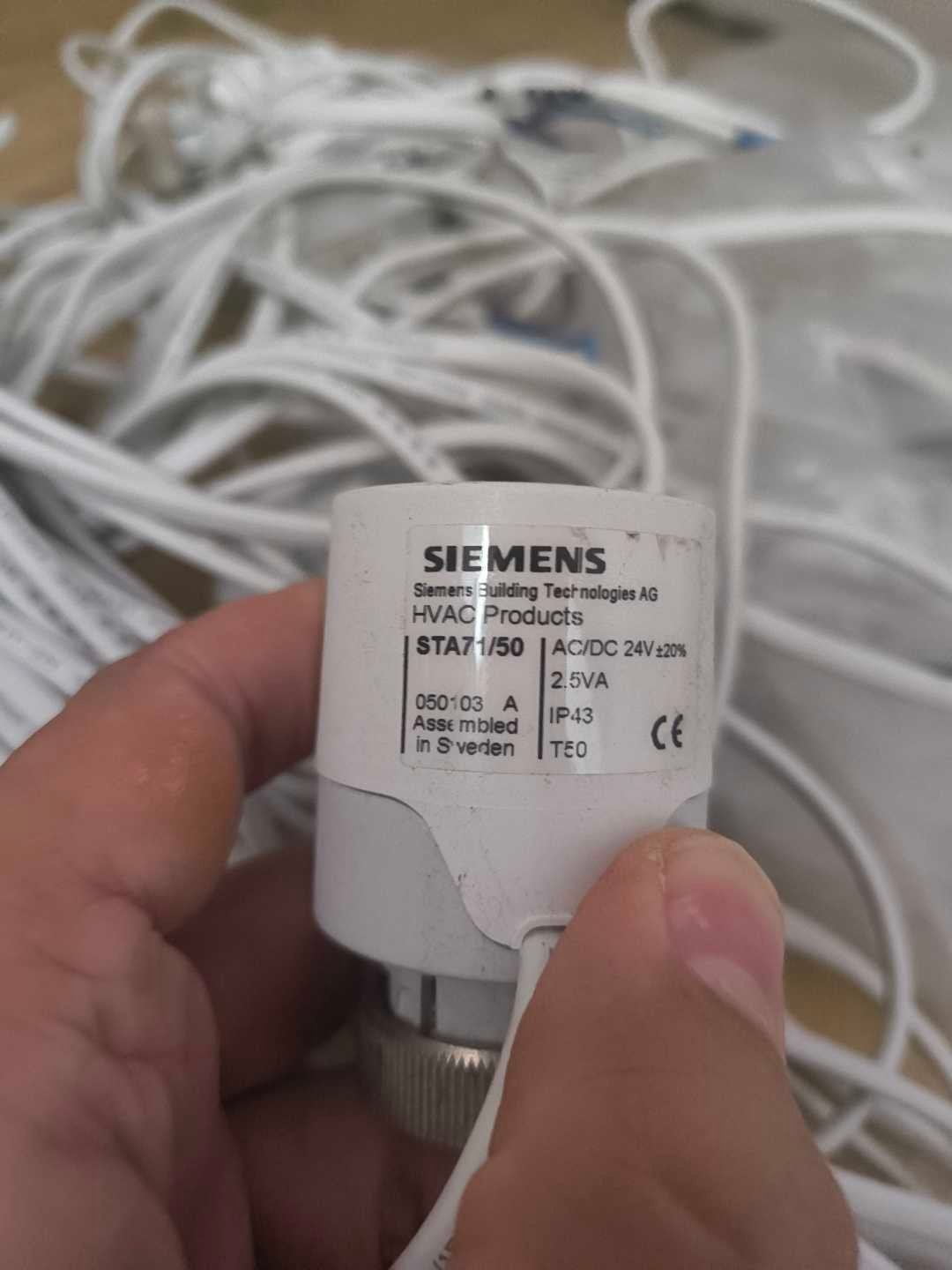 Siemens STA71/50 24V Thermische servo motor, Ophalen of Verzenden, Gebruikt