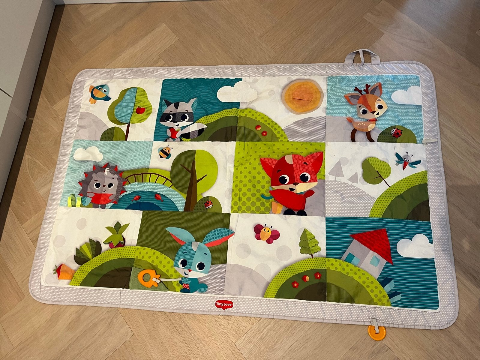 (Groot) Tiny Love Speelkleed met Dieren, Ophalen of Verzenden, Gebruikt, Speelkleed