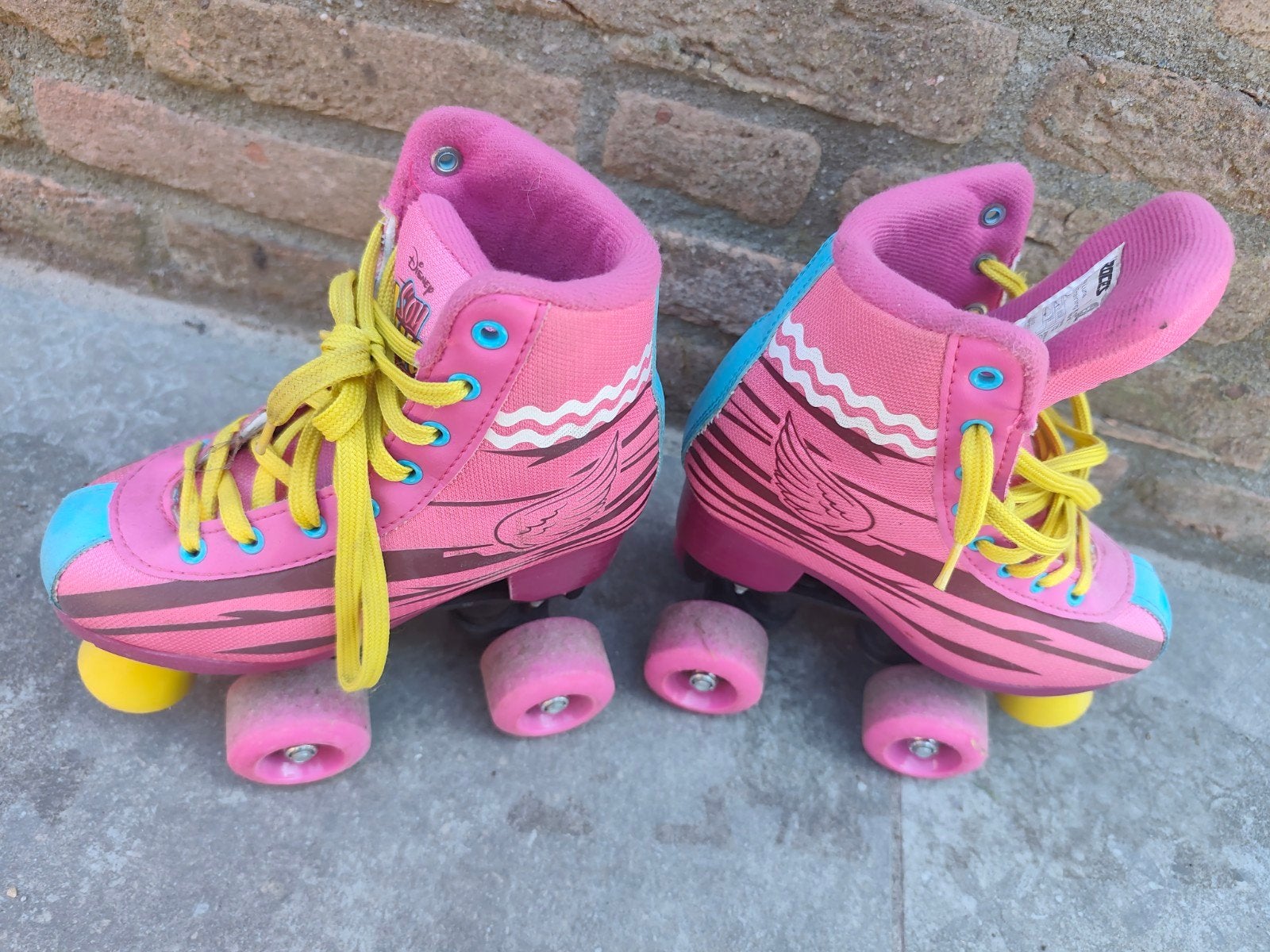 Disney Roces rolschaatsen - Maat 32/33, Ophalen of Verzenden, Gebruikt, Kinderen