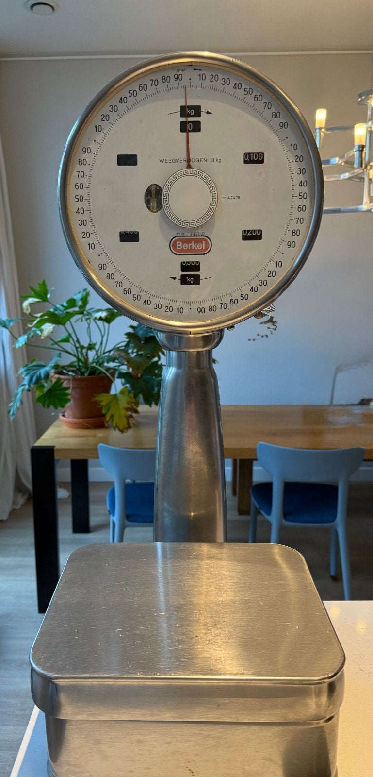 Vintage Berkel Piccolo Weegschaal - Type 47479, Ophalen, Gebruikt, Overige typen, Minder dan 50 kg