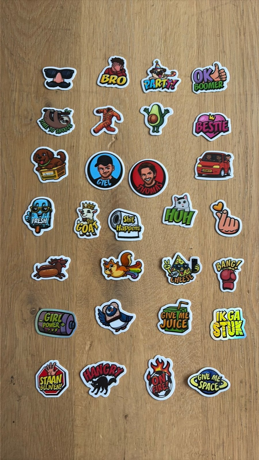 Jumbo stickerjacht Stuk tv stickers, Jumbo, Ophalen of Verzenden