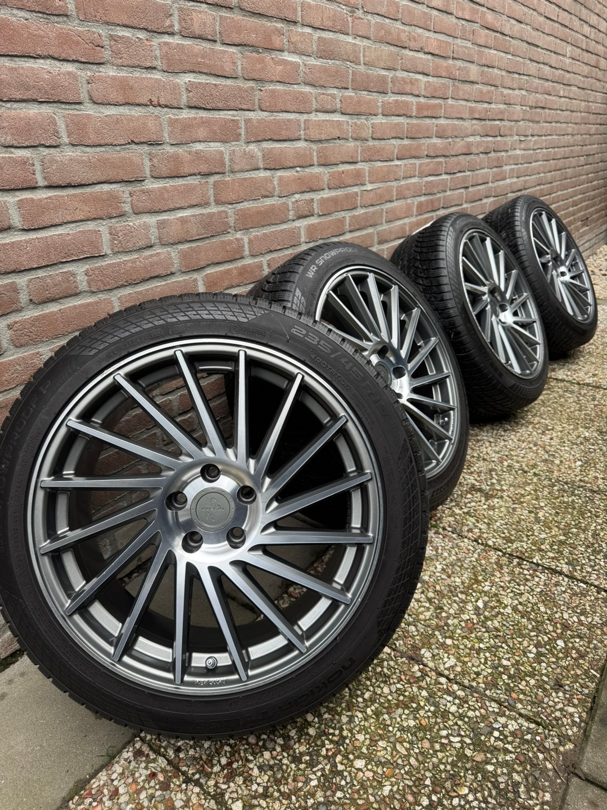 5x112 19 inch Keskin Audi velgen / BMW / Volkswagen | TPMS, Gebruikt, Banden en Velgen, Winterbanden, 235 mm