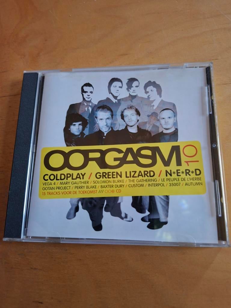 CD OORgasm 10 - Diverse artiesten (Coldplay, N.E.R.D), Ophalen of Verzenden, Gebruikt