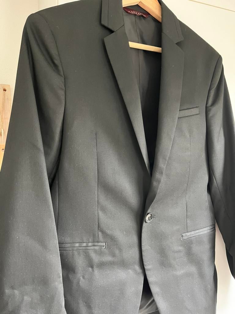 School Gala kostuum, Kleding | Heren, Kostuums en Colberts, Zo goed als nieuw, Maat 46 (S) of kleiner, Zwart, Ophalen of Verzenden