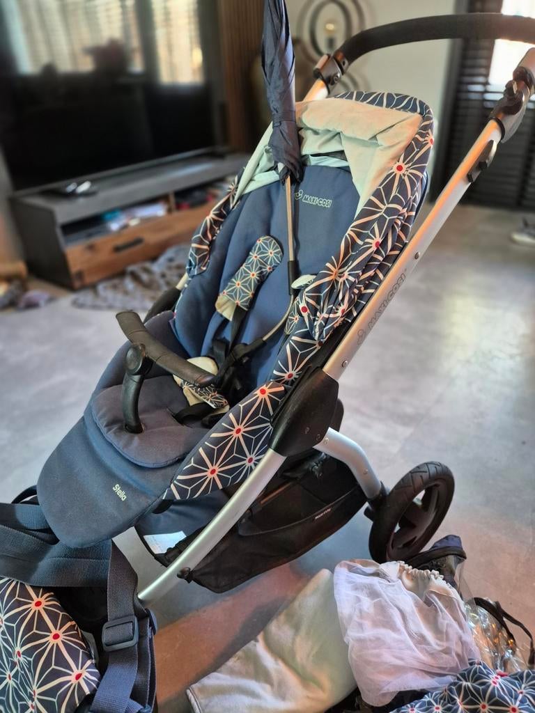 Maxi-Cosi Stella Combiwagen Compleet met Accessoires, Kinderen en Baby's, Kinderwagens en Combinaties, Gebruikt, Met autostoeltje