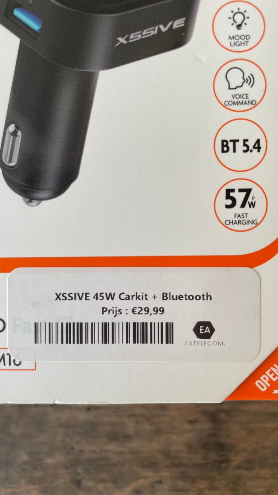 Carkit fm transmitter top kwaliteit, Ophalen, Zo goed als nieuw