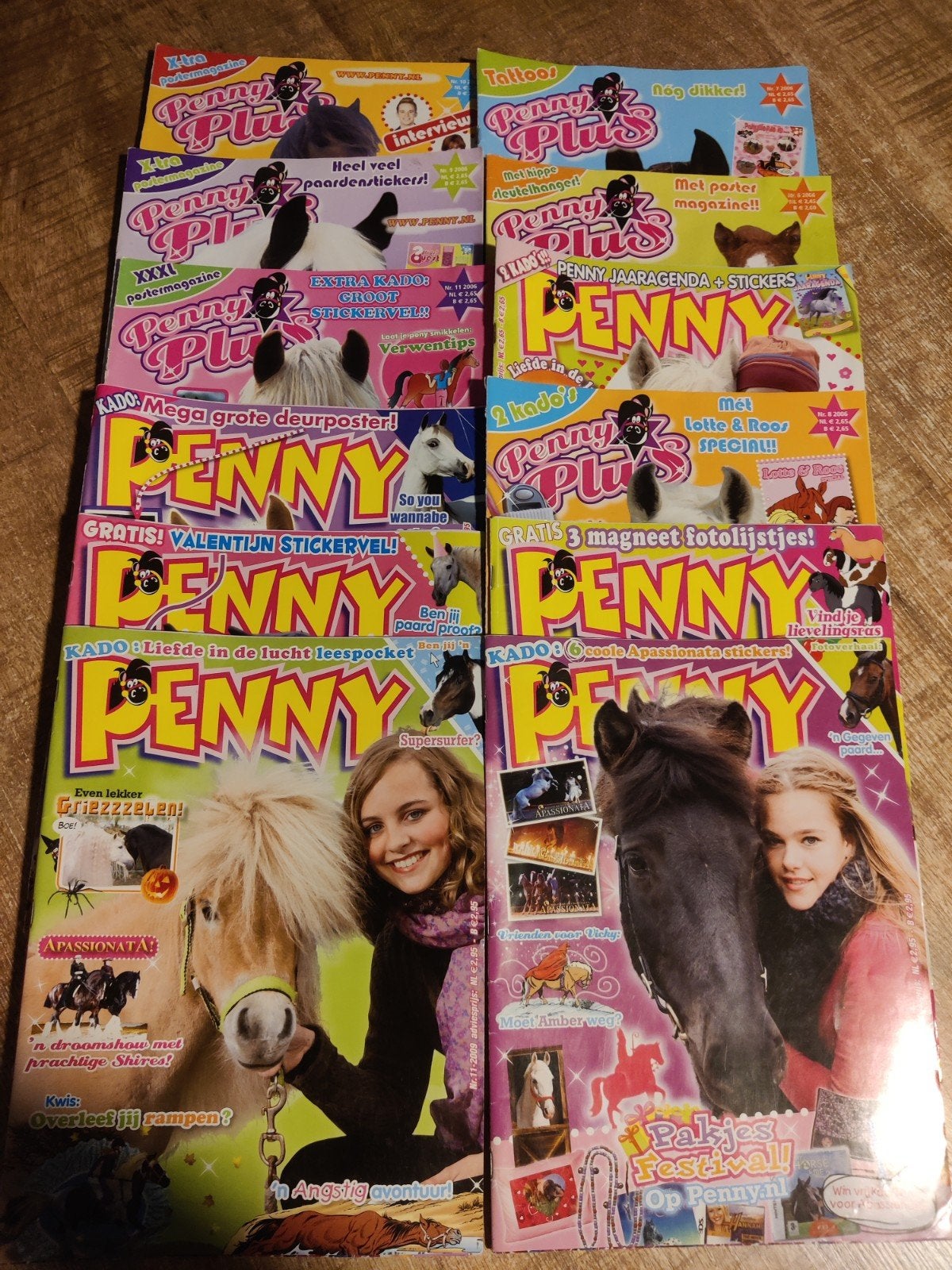 12 Tijdschriften - 6 Penny  plus - 6 Penny  ( paarden ), Boeken, Ophalen of Verzenden, Gelezen, Sport en Vrije tijd