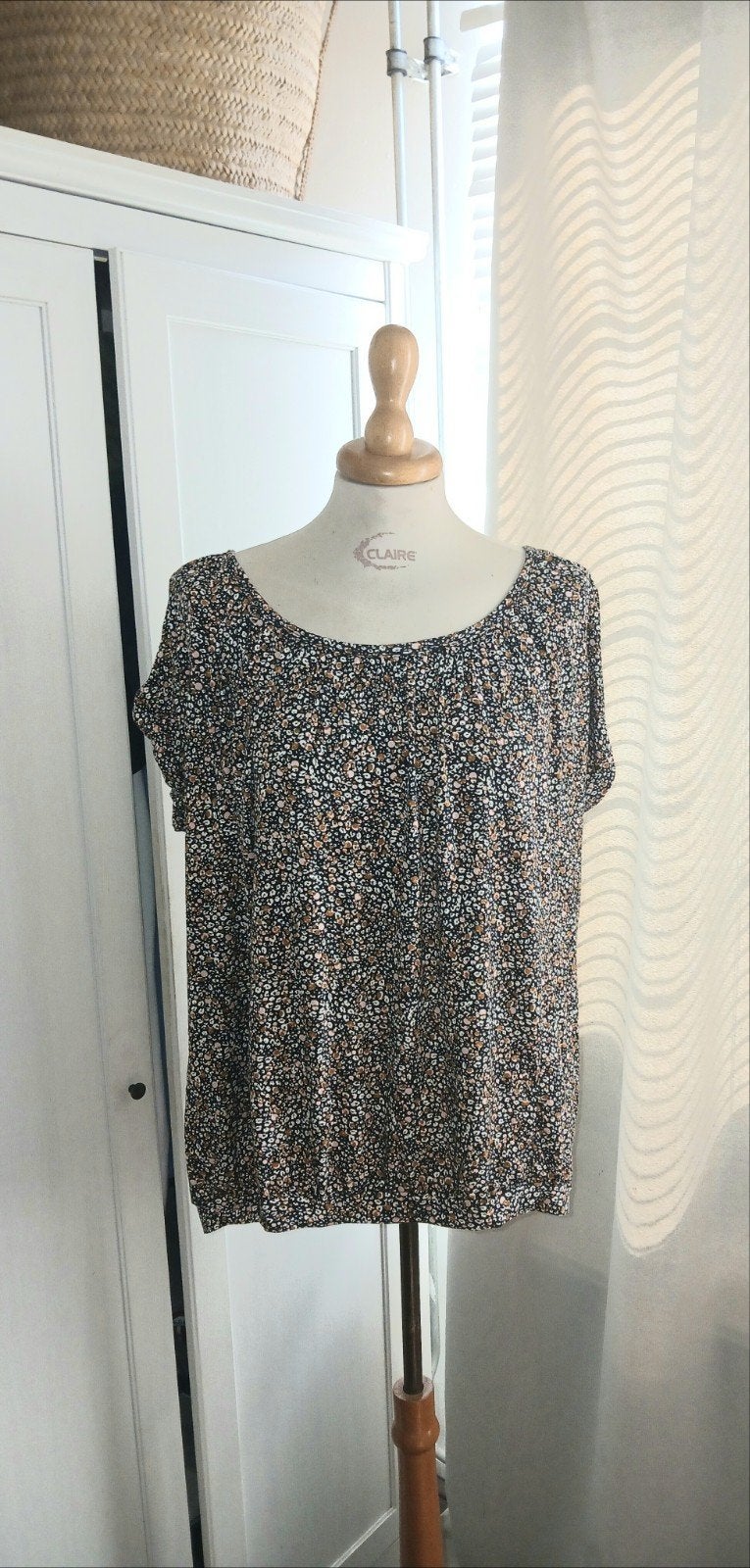 SoyaConcept Tuniek met Bloemenprint - Maat XL, Meerkleurig, Maat 46/48 (XL) of groter, Ophalen of Verzenden, SoyaConcept