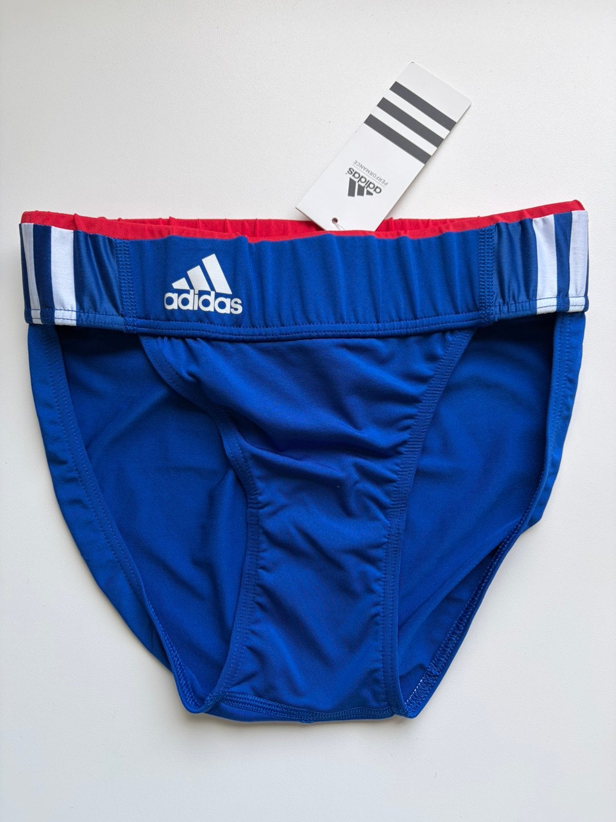 Adidas polyamide sport slip nieuw, Ophalen of Verzenden, Blauw, Slip