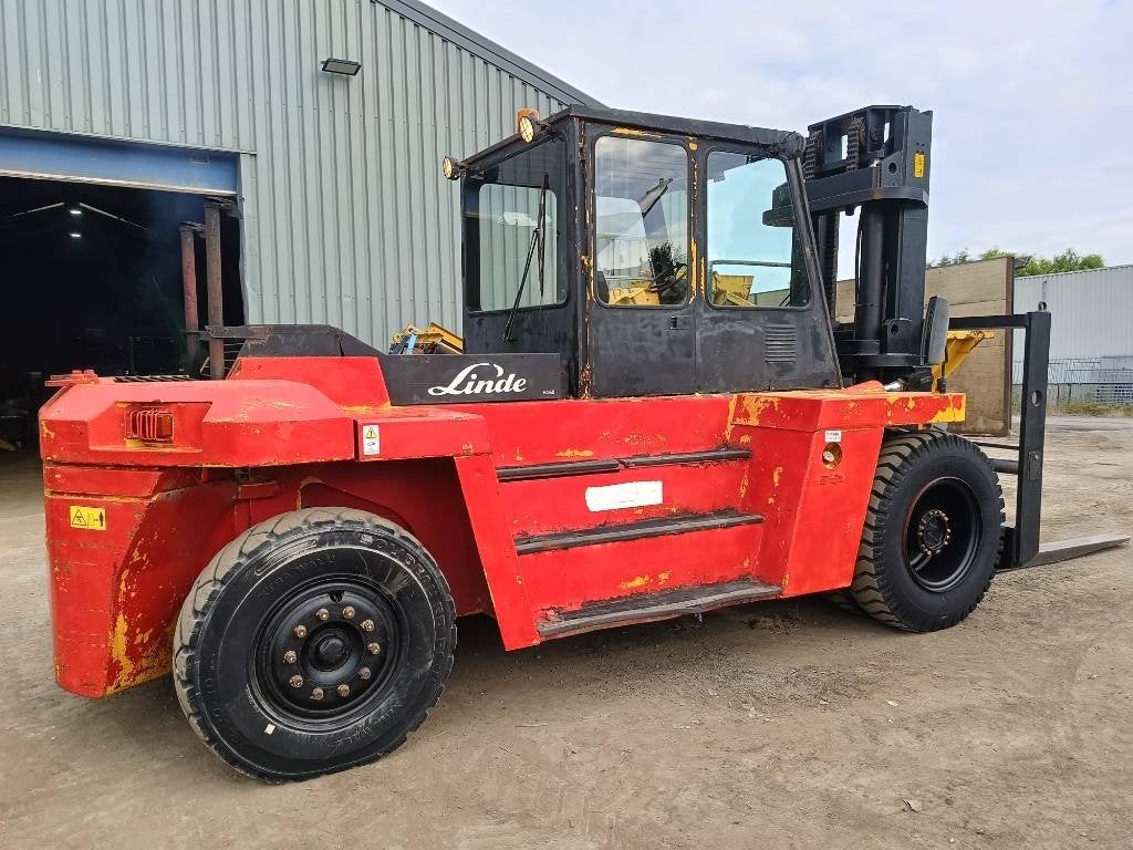 LANSING LINDE HERCULES 16-1200 16 ton heftruck forklift stap, Zakelijke goederen, Machines en Bouw | Heftrucks en Intern transport