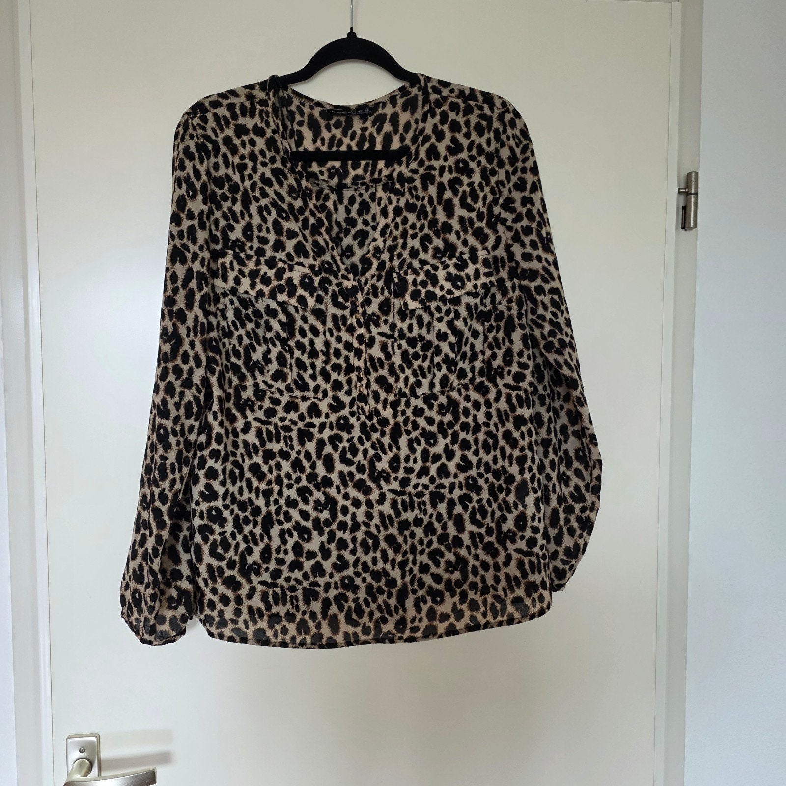 Dames blouse met luipaardprint Maat 40, Kleding | Dames, Maat 38/40 (M), Atmosphere, Meerkleurig, Ophalen of Verzenden