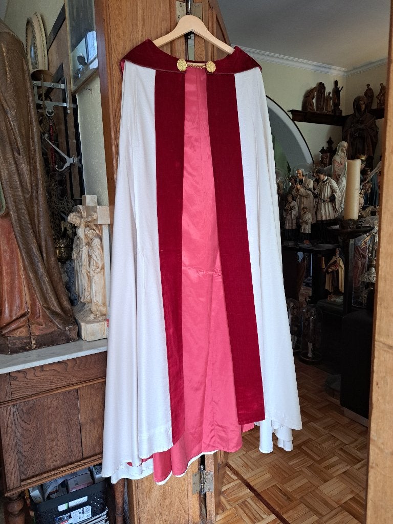 Antiek vintage Priester Kleding Chasuble Kazuifel Vestment, Antiek en Kunst, Antiek | Religie, Ophalen