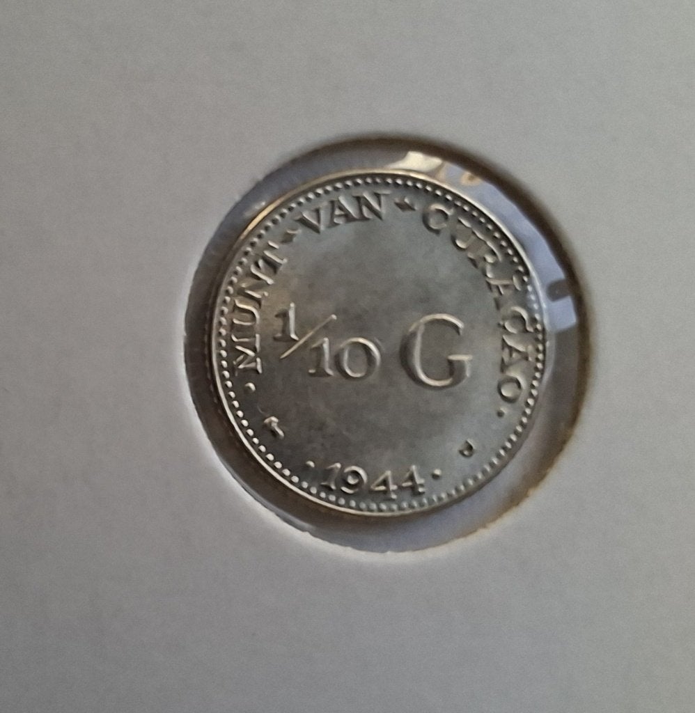 Curacao zilveren 1/10,  1/4,  1 en 2,5 gulden, Zilver, Overige waardes, Koningin Wilhelmina, Verzenden