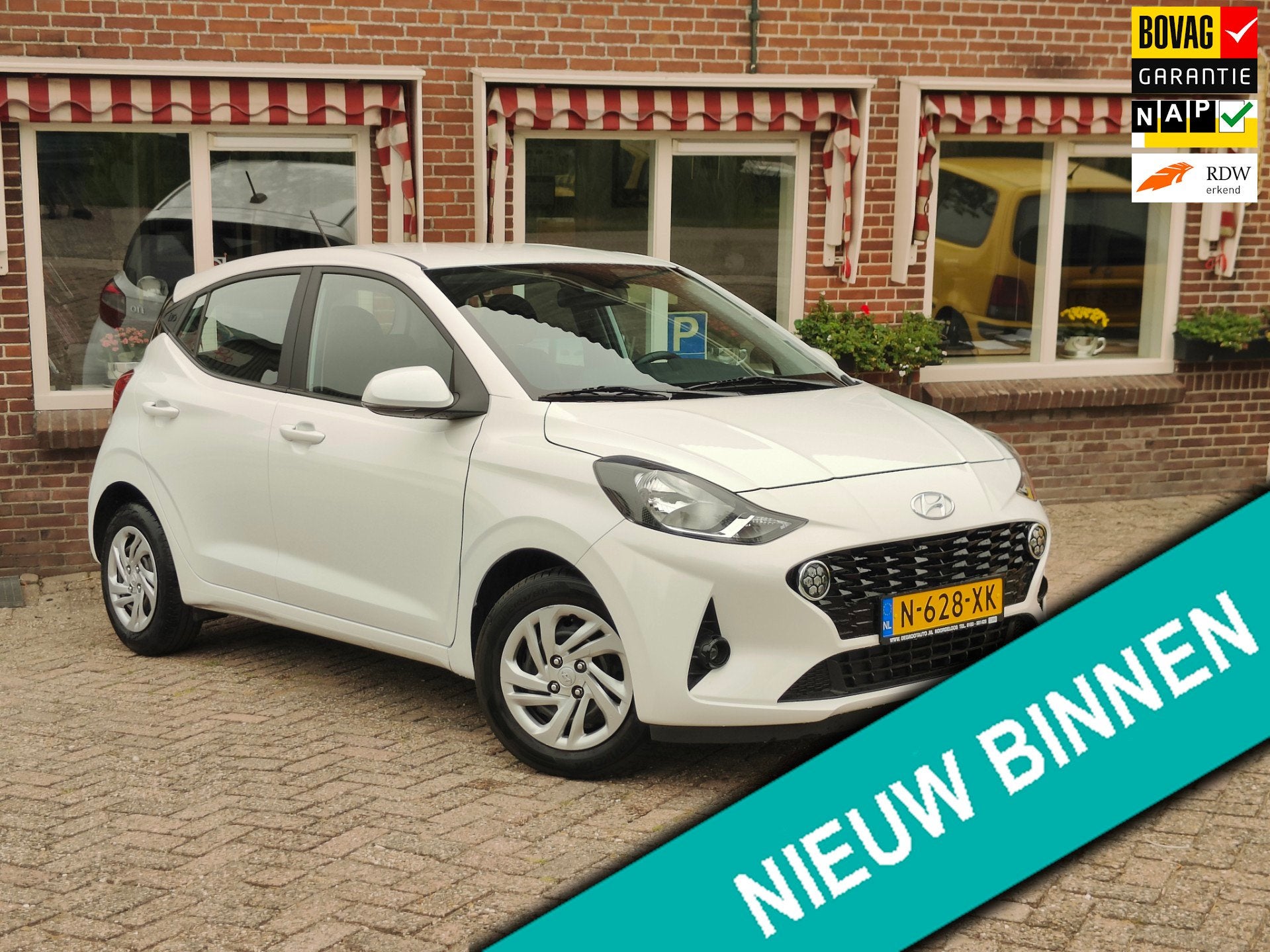 Hyundai I10 1.0 Comfort Cruise Airco Carplay - RIJKLAAR -, Auto's, Voorwielaandrijving, 12 maanden, Stof, 899 kg