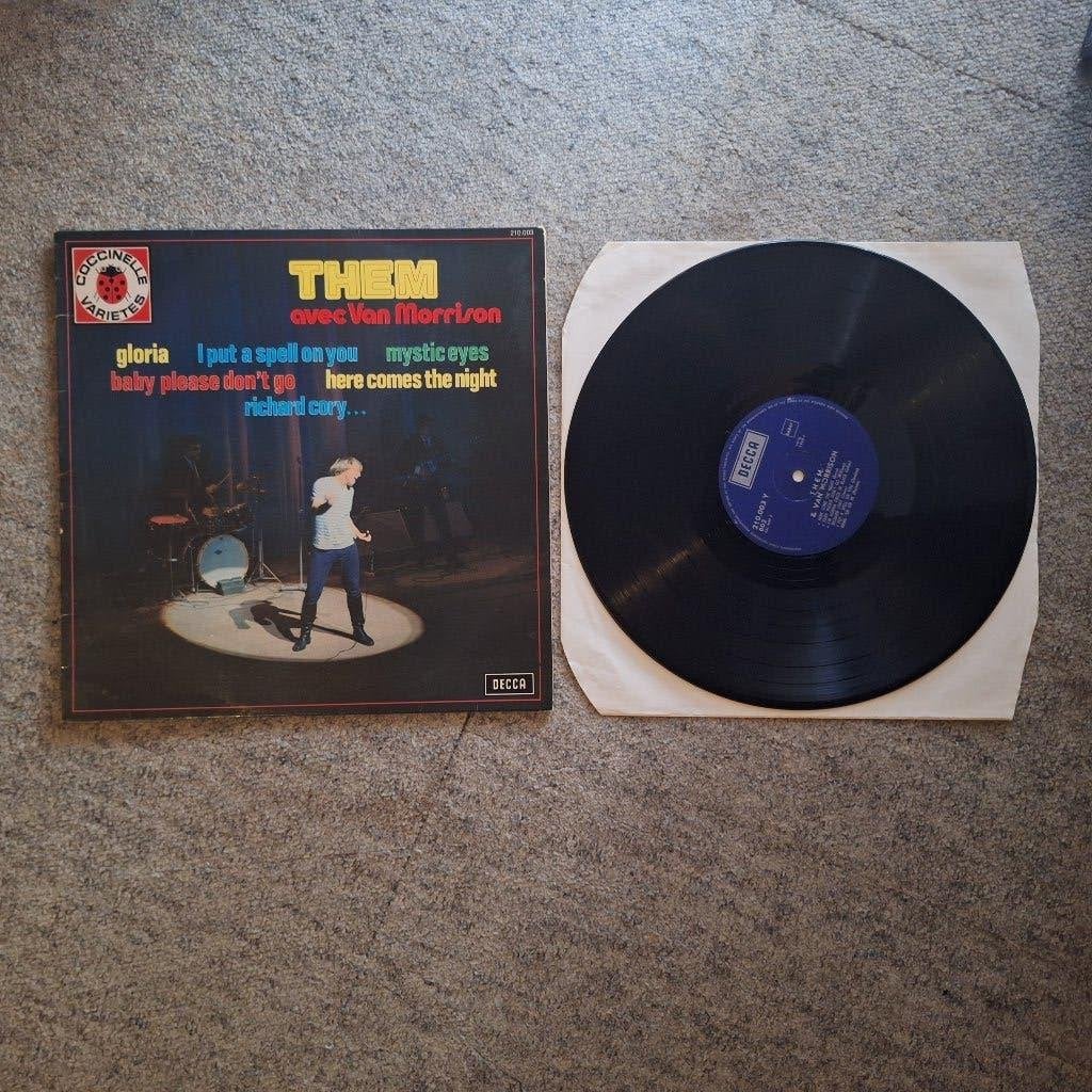 them - avec van morrison, Ophalen of Verzenden, Zo goed als nieuw, 12 inch, Poprock