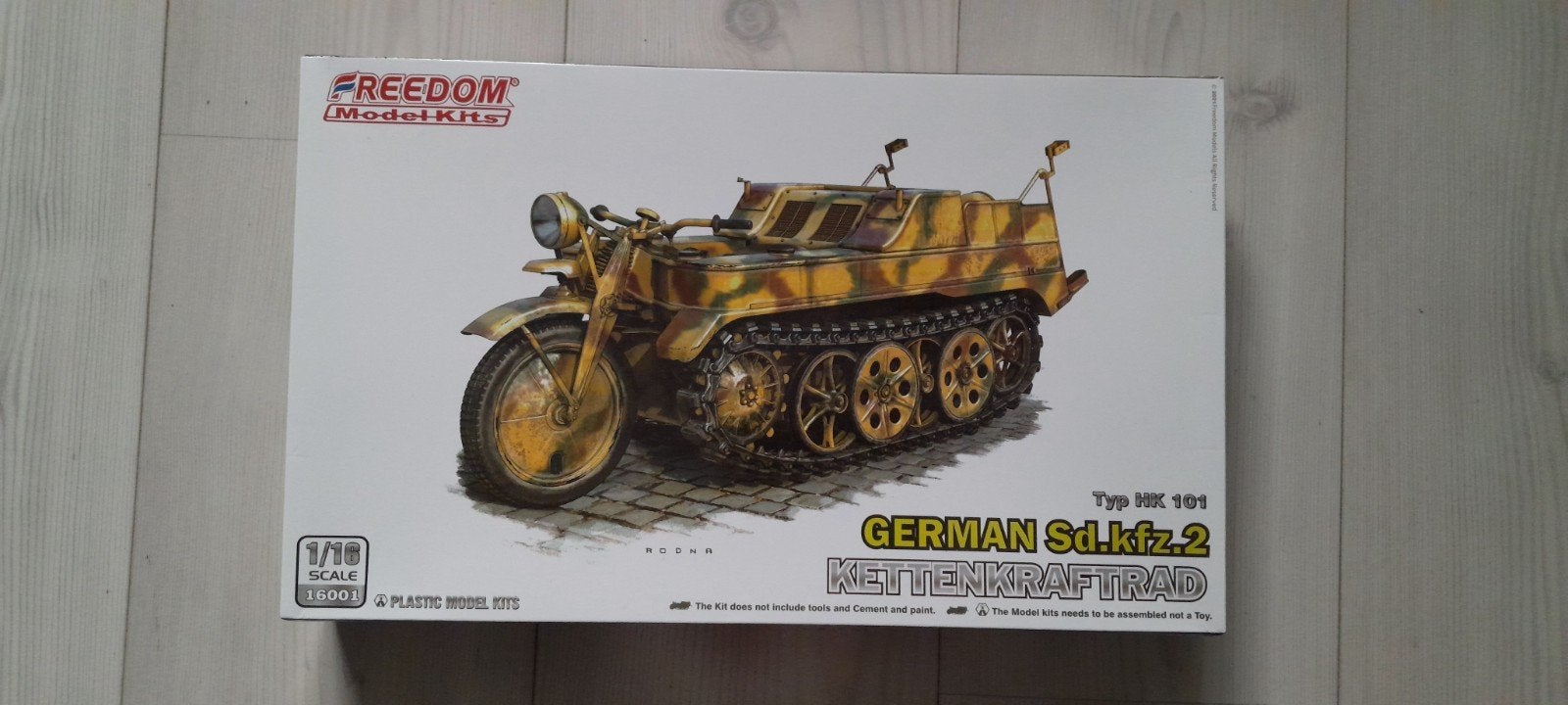 1/16 Kettenkrad met update., Ophalen of Verzenden, Nieuw, 1:32 tot 1:50, Overige merken