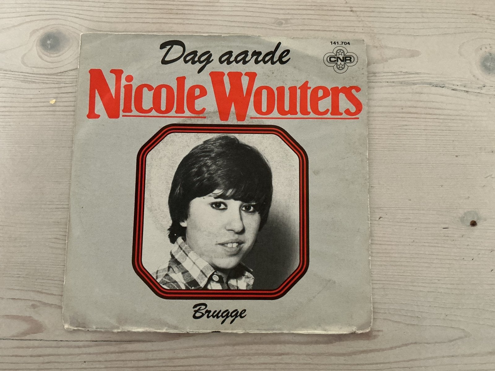 Nicole Wouters - Dag Aarde / Brugge (Vinyl Single), Gebruikt, 7 inch, Ophalen of Verzenden, EP