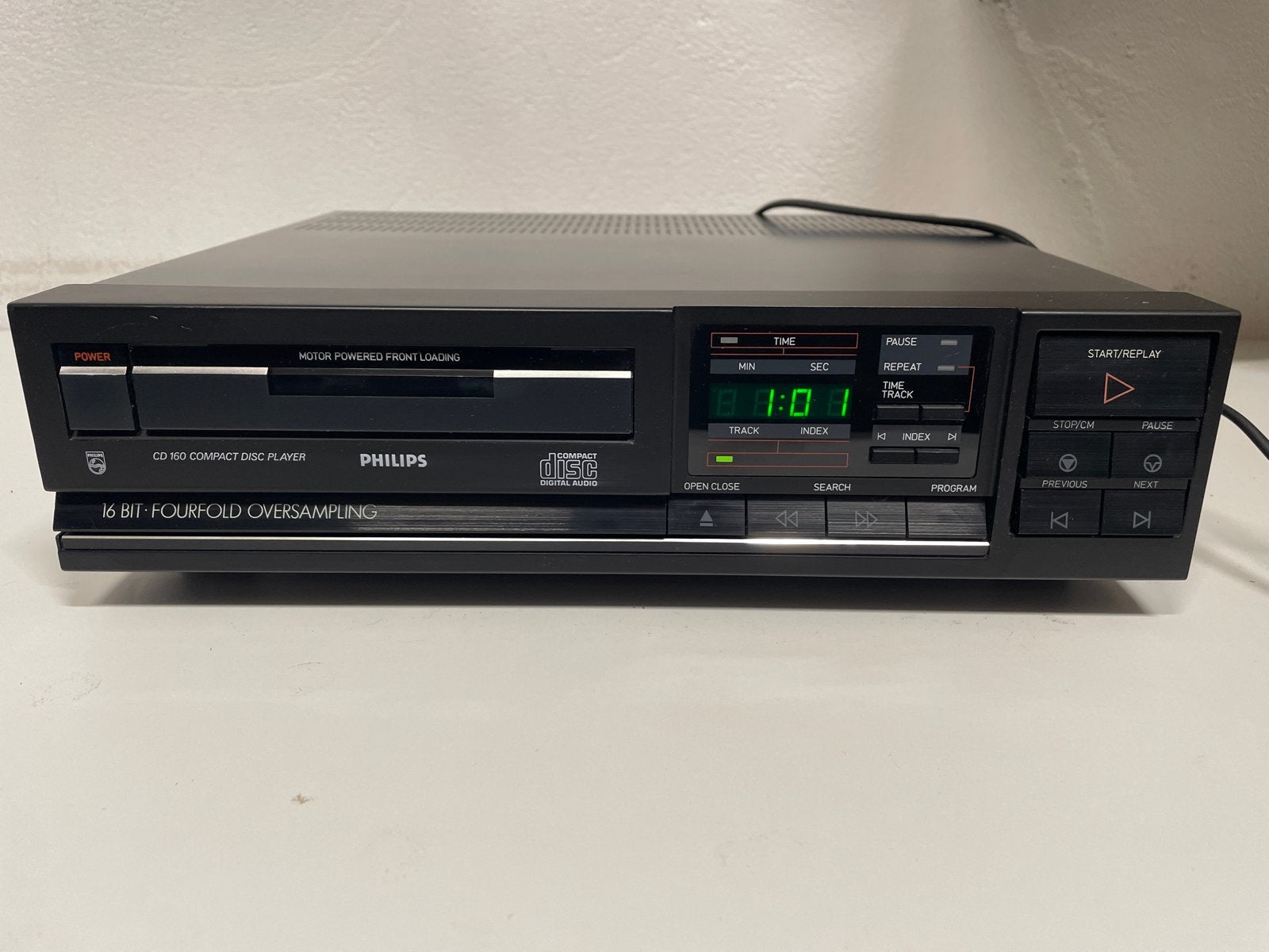 Philips CD 160 CD-speler - Getest en goed werkend, Audio, Tv en Foto, Cd-spelers, Ophalen of Verzenden, Gebruikt, Philips