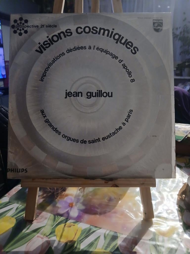 Jean Guillou - Visions Cosmiques LP Philips, Cd's en Dvd's, Vinyl | Pop, Gebruikt, Ophalen of Verzenden