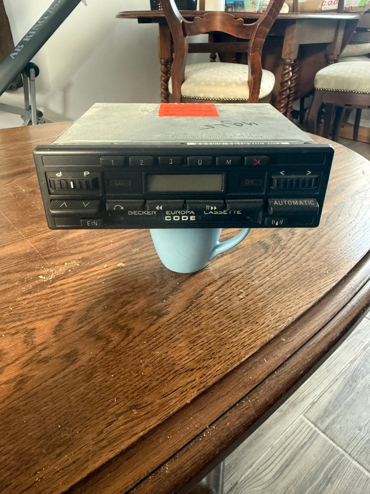 Becker Europa cassette, Ophalen, Zo goed als nieuw