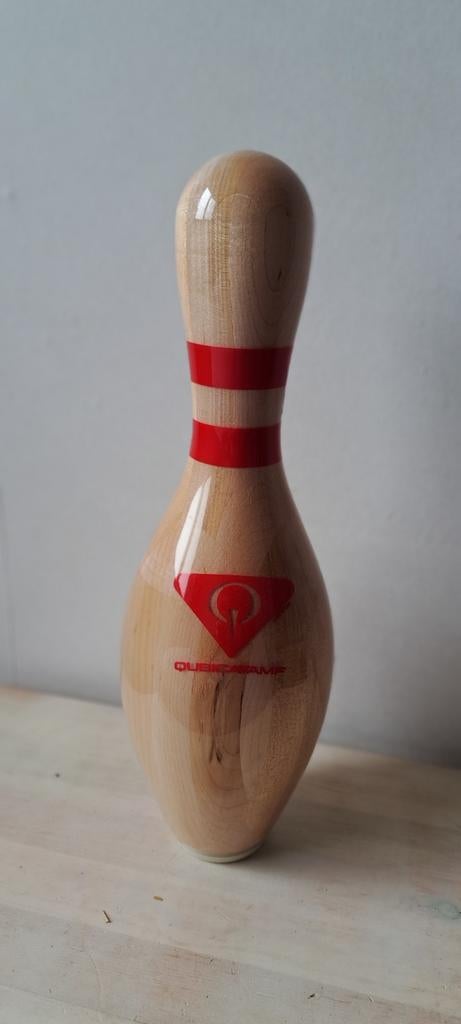 Bowling pin, qubica AMF, trophypin clear, Sport en Fitness, Bowlen, Ophalen of Verzenden, Bal