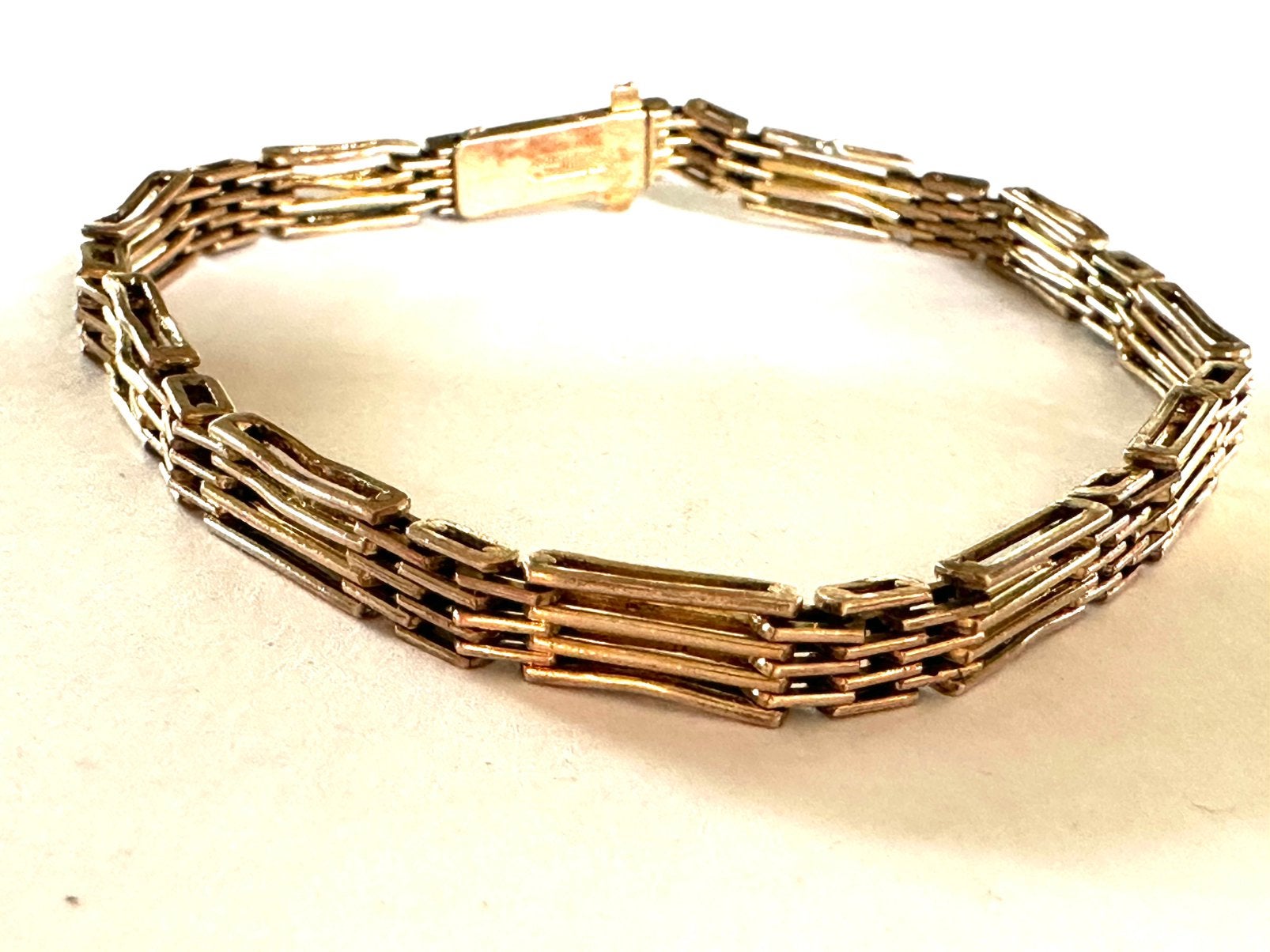 Duits Double armband 1930, Verzenden, Gebruikt, Goud, Overige materialen