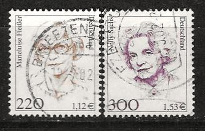 BRD 2158-2159, Ophalen of Verzenden, BRD, Gestempeld