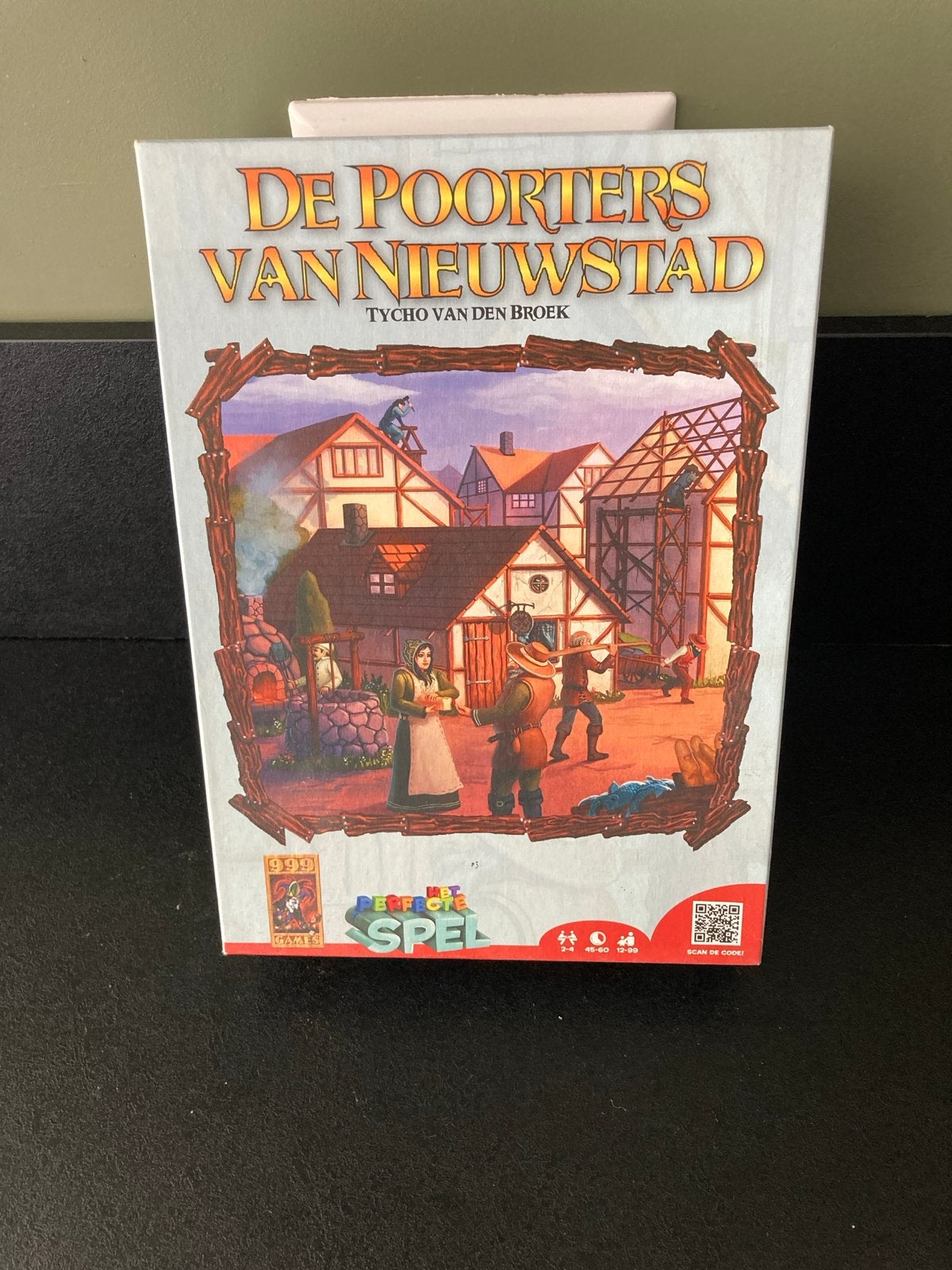De Poorters van Nieuwstad - Uitdagend bordspel, Drie of vier spelers, Ophalen, Gebruikt