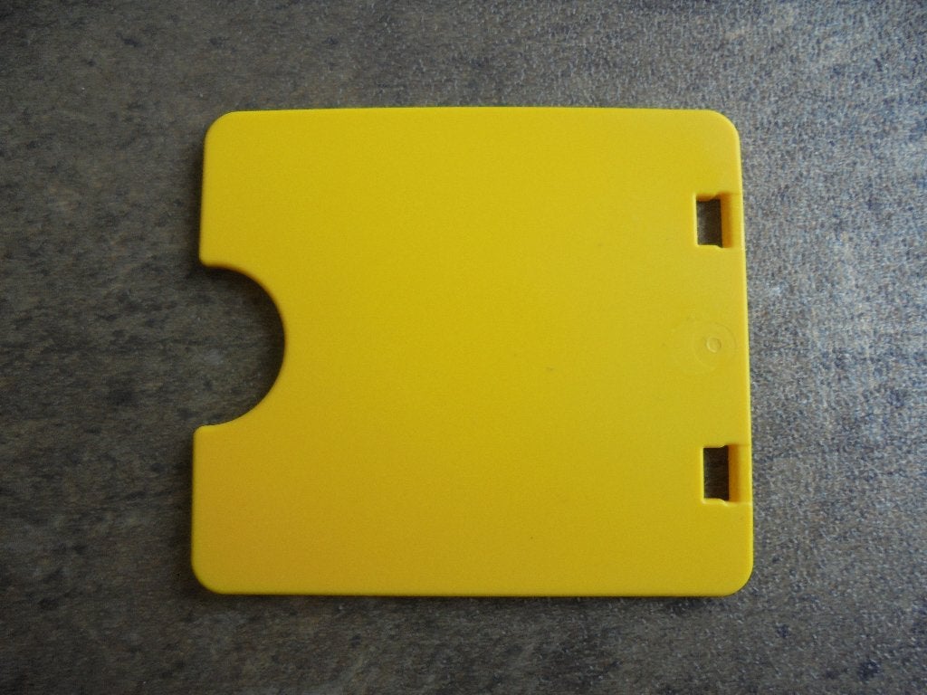 Lego Duplo D/W Pane 1x4x3 with Semi Oval Cutout (ziefoto's)2, Ophalen of Verzenden, Gebruikt, Losse stenen, Duplo