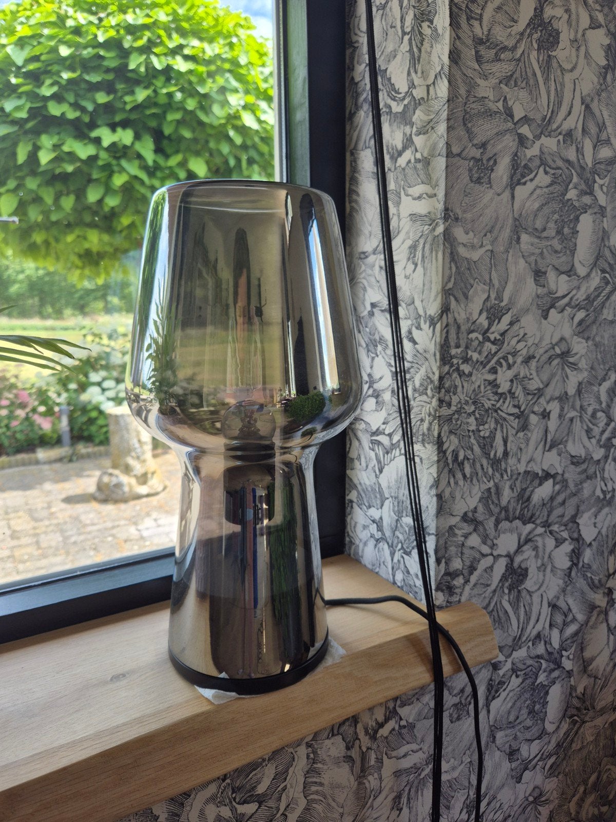 Lamp glas, Huis en Inrichting, Lampen | Tafellampen, Ophalen, Glas