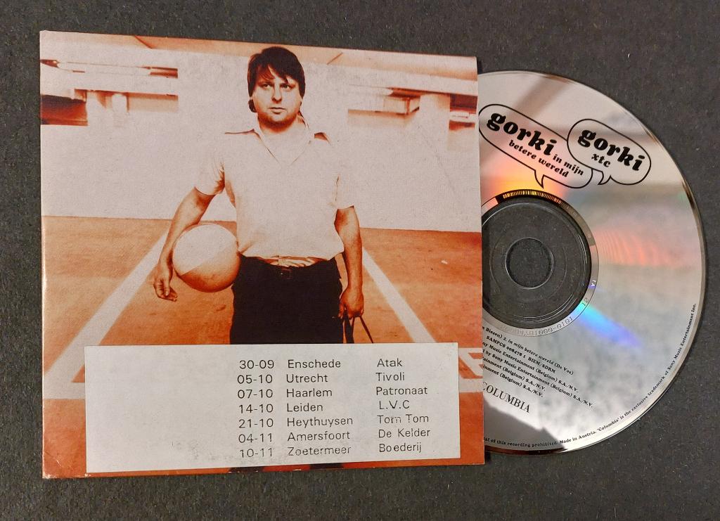 Gorki PROMO CD XTC In Mijn Betere Wereld SAMPCS0084781 Gorky, Cd's en Dvd's, Verzenden, Zo goed als nieuw, Pop