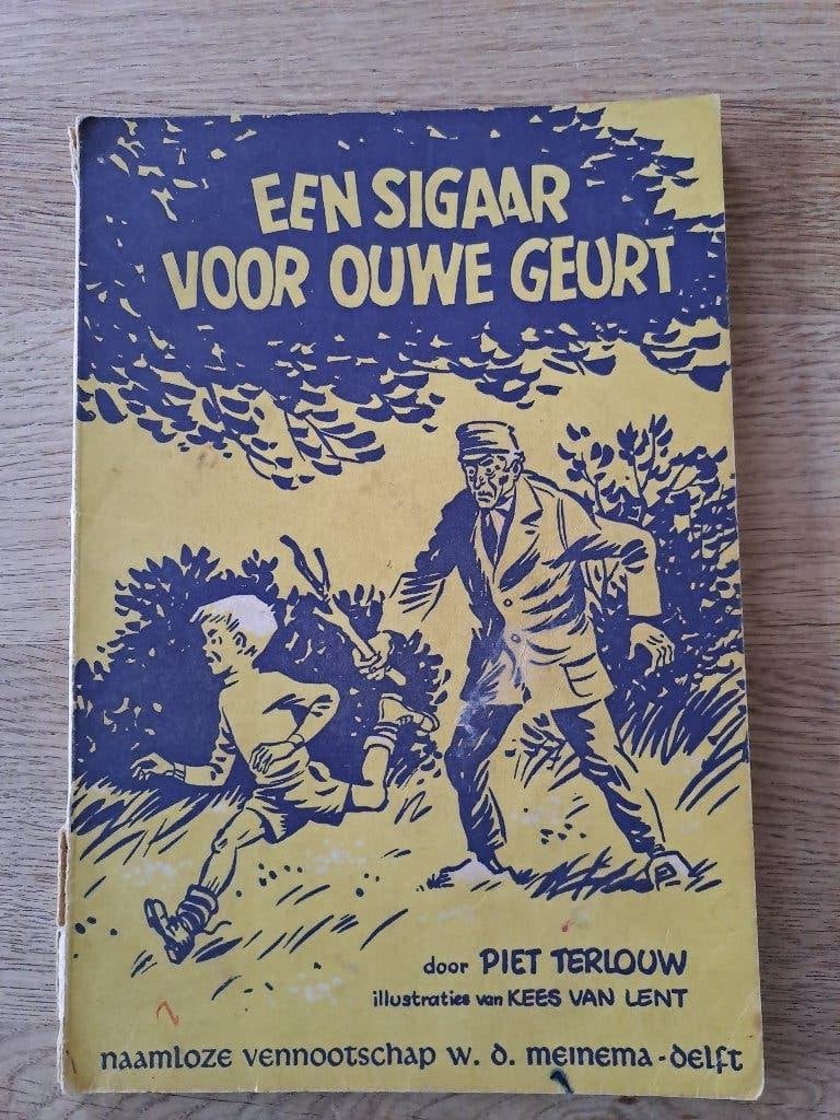 EEN SIGAAR VOOR OUWE GEURT. PIET TERLOUW. VINTED 1948., Gelezen, Fictie algemeen, Ophalen of Verzenden, Piet Terlouw