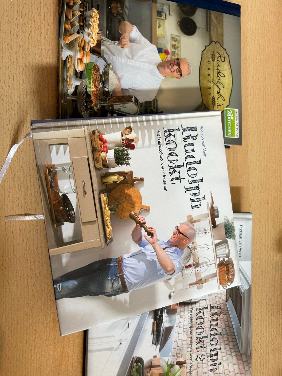Rudolph van Veen Kookboeken: Rudolph Kookt & Bakery, Boeken, Ophalen, Zo goed als nieuw, Nederland en België, Hoofdgerechten