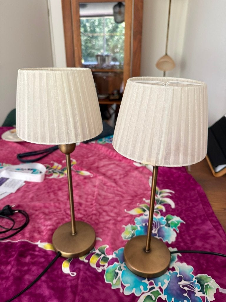 2X IKEA TAFELLAMPEN € 15,00, Ophalen, IKEA