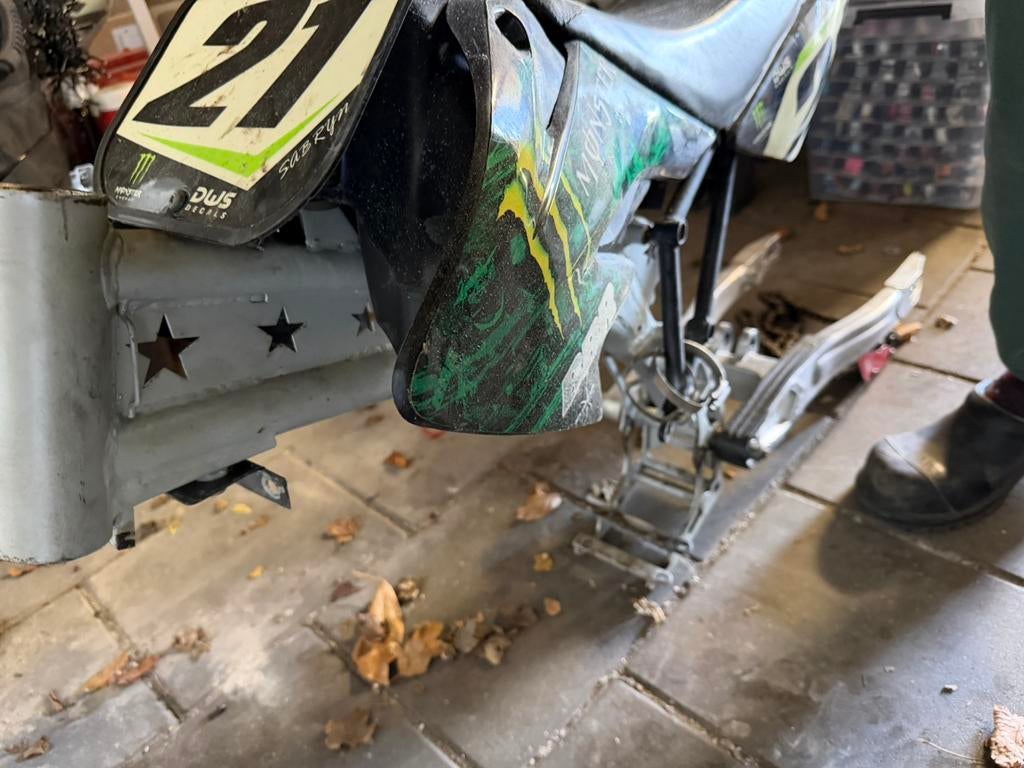 Pitbike 140cc frame tristar, Ophalen, Zo goed als nieuw