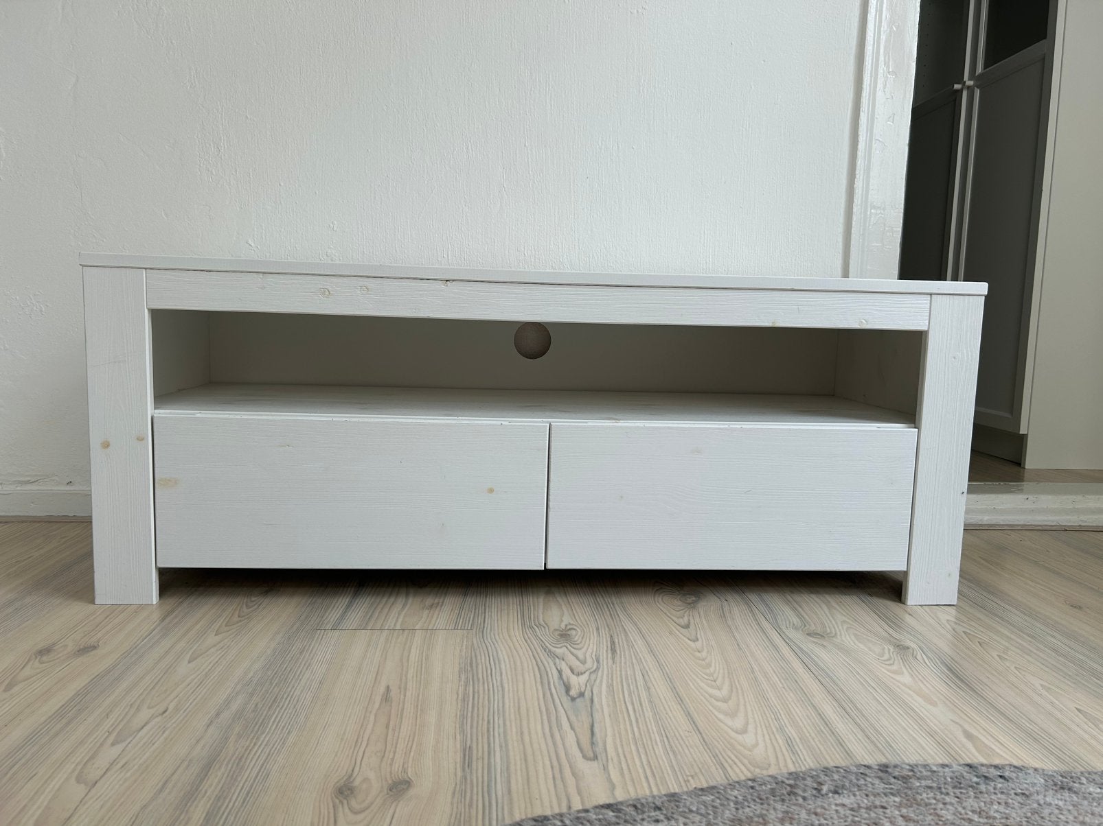 Tv- meubel, Ophalen, Gebruikt, 100 tot 150 cm, Minder dan 100 cm