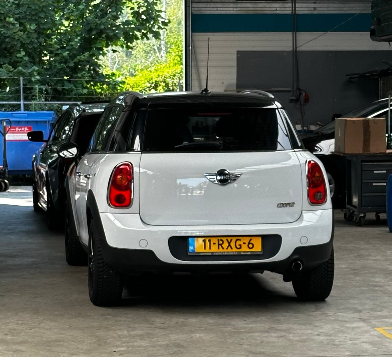 Mini Countryman 1.6 Cooper 2011 Wit | Motorschade, Auto's, Mini, Voorwielaandrijving, Euro 5, Origineel Nederlands, SUV of Terreinwagen