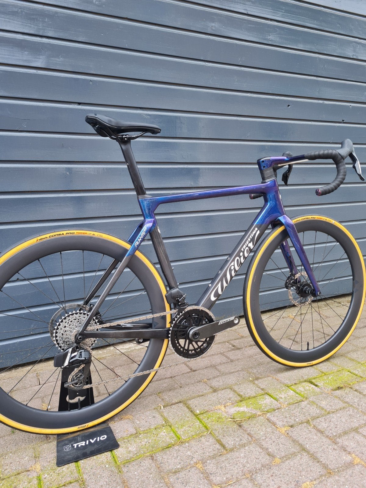 Zgan Wilier Filante SLR Force E1 AXS Miche carbon maat L, 28 inch, Carbon, Heren, Zo goed als nieuw