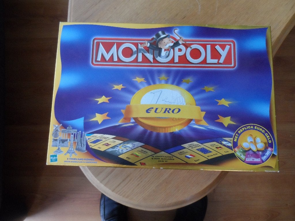 Monopoly euro, Hobby en Vrije tijd, Gezelschapsspellen | Bordspellen, Ophalen of Verzenden