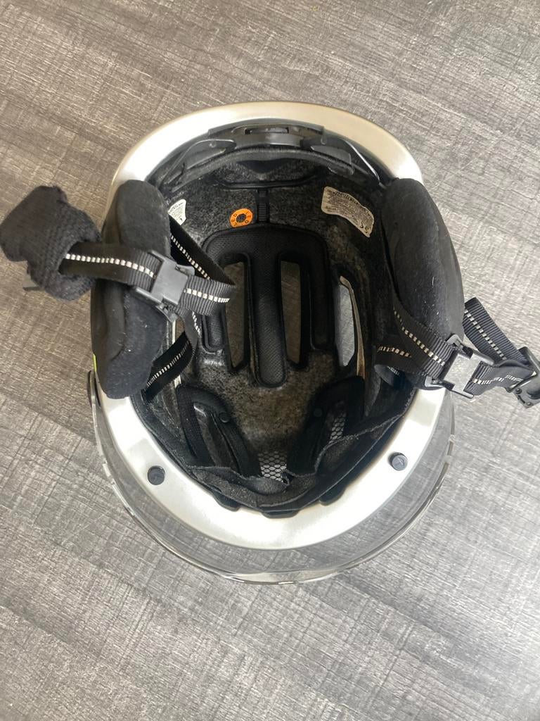 Abus Speed pedelec helm 52-57 cm Blauw, Fietsen en Brommers, Fietsaccessoires | Fietshelmen, Ophalen of Verzenden, Zo goed als nieuw