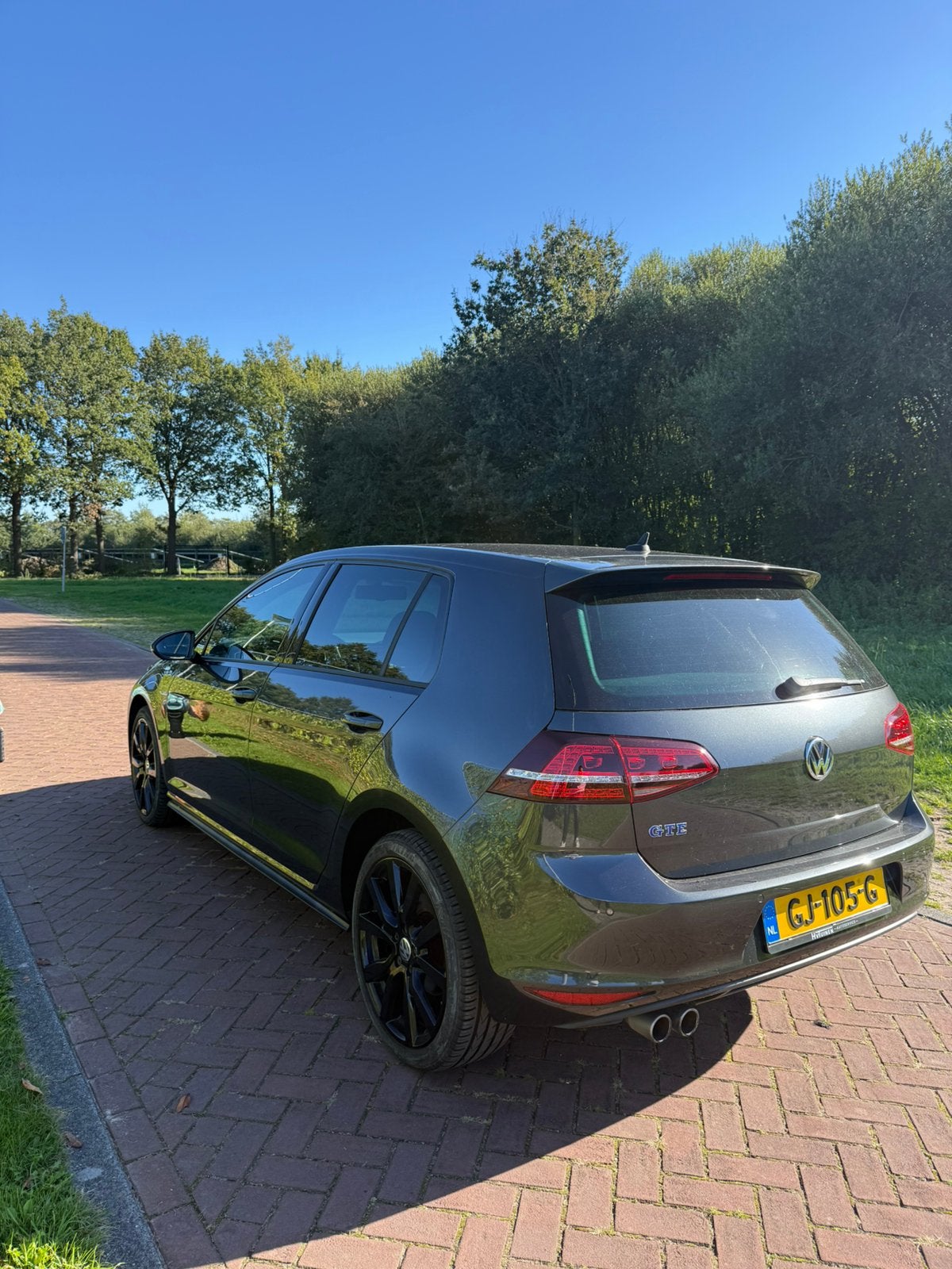 Volkswagen Golf 1.4 TSI Phev 150KW GTE 5D 2015 Grijs, Auto's, 4 cilinders, 1395 cc, 1499 kg, 149 pk