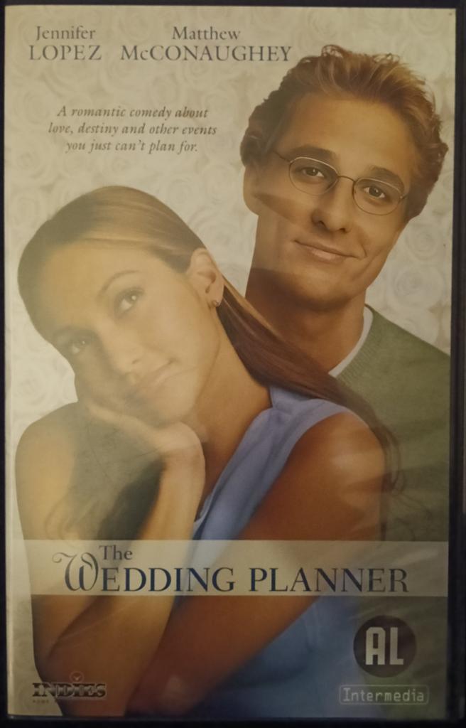 Wedding Planner vhs, Alle leeftijden, Ophalen of Verzenden, Zo goed als nieuw, Komedie