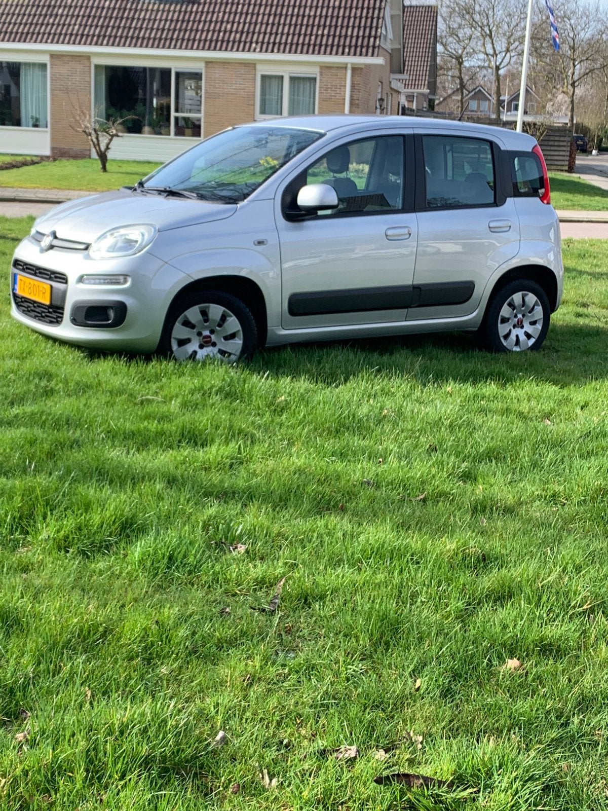 Fiat Panda Twinair Turbo 80PK Dualogic 2018 Grijs, 40 €/maand, Panda, Origineel Nederlands, Particulier