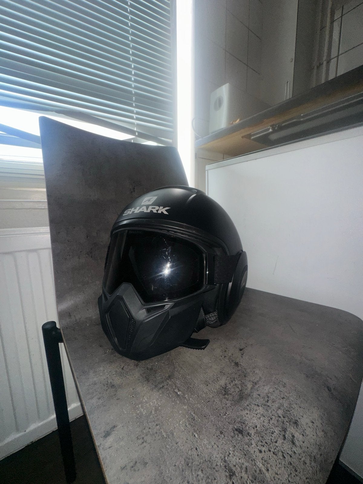 Shark Drak helm (mat zwart), Motoren, Kleding | Motorhelmen, Ophalen, Heren, Jethelm, Shark