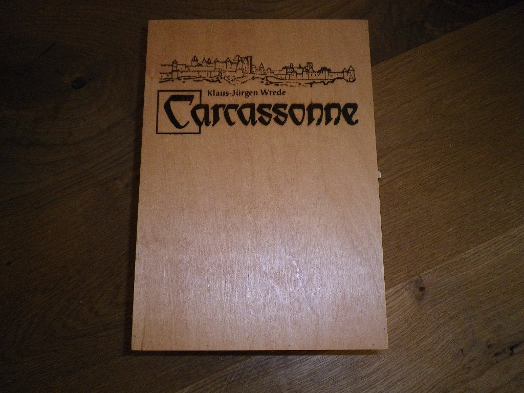 Carcassonne De Stad in luxe kist, Hobby en Vrije tijd, Gezelschapsspellen | Bordspellen, Ophalen, Zo goed als nieuw, 999 Games
