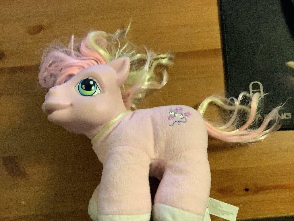 My Little Pony Junebug Bebé G3 Hasbro Vintage 2005 knuffel, Ophalen of Verzenden, Gebruikt