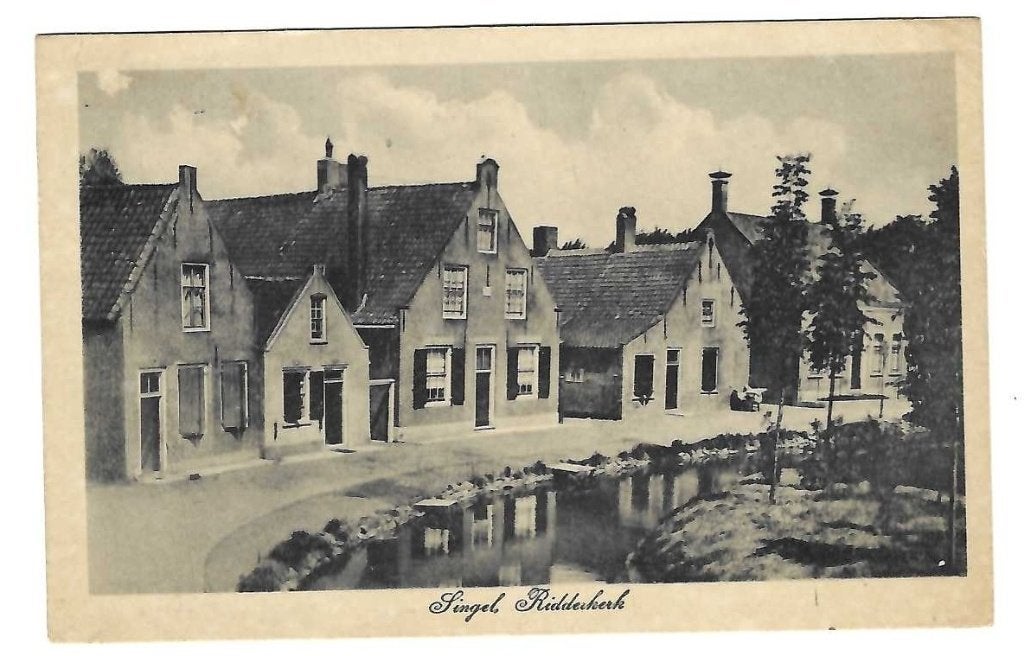 Ridderkerk - Singel, Verzenden, Voor 1920, Gelopen, Zuid-Holland