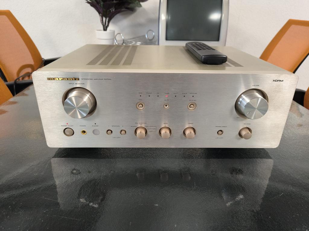 Marantz PM-7000 Versterker (Champagne), Marantz, Ophalen of Verzenden, Zo goed als nieuw, 60 tot 120 watt