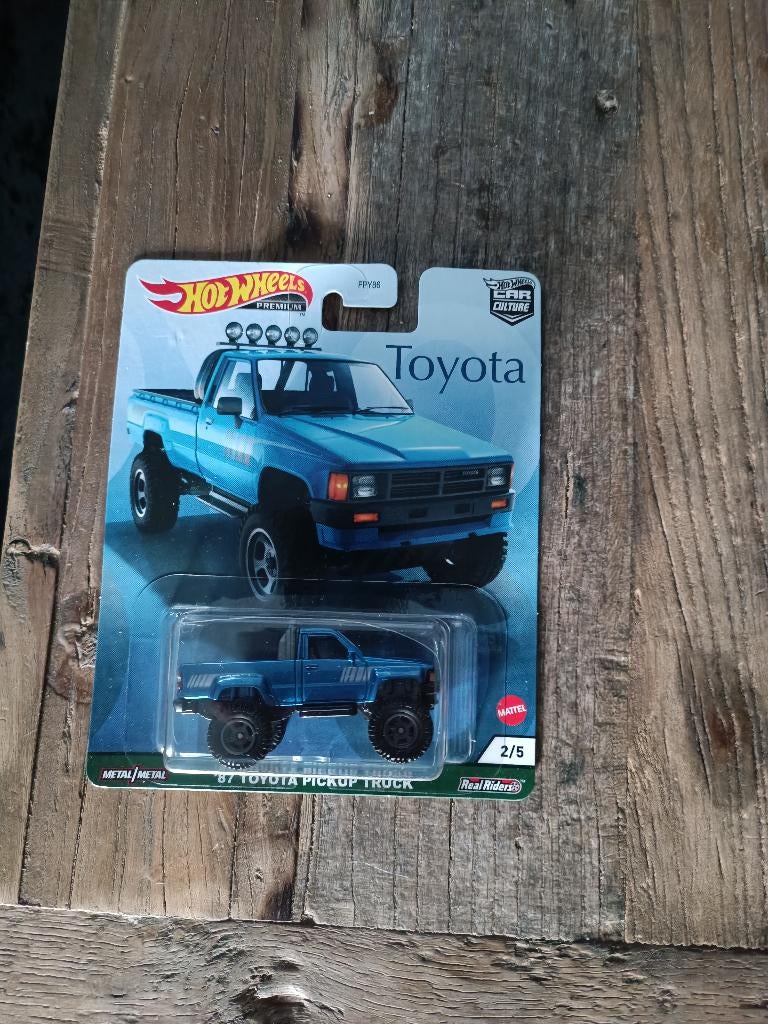 Hot Wheels Premium 87 Toyota Pickup Truck, Ophalen of Verzenden, Nieuw, Auto